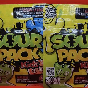 sour pack kids gummies 2500mg (label)😁