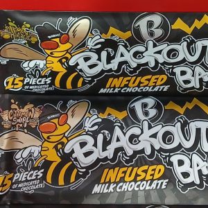 blackout bar chocolate 3000mg (label)😁